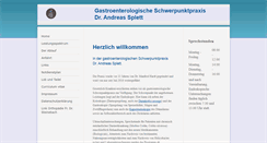 Desktop Screenshot of gastroenterologie-frechen.de